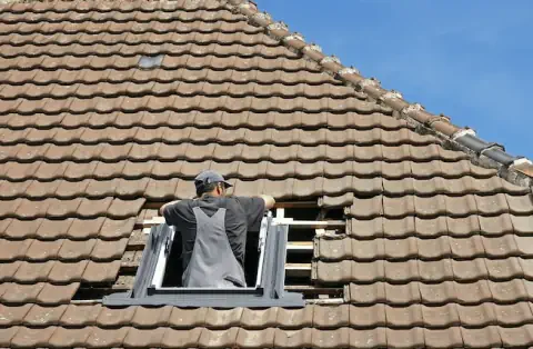 Pose de velux - Mesnil-Sellières